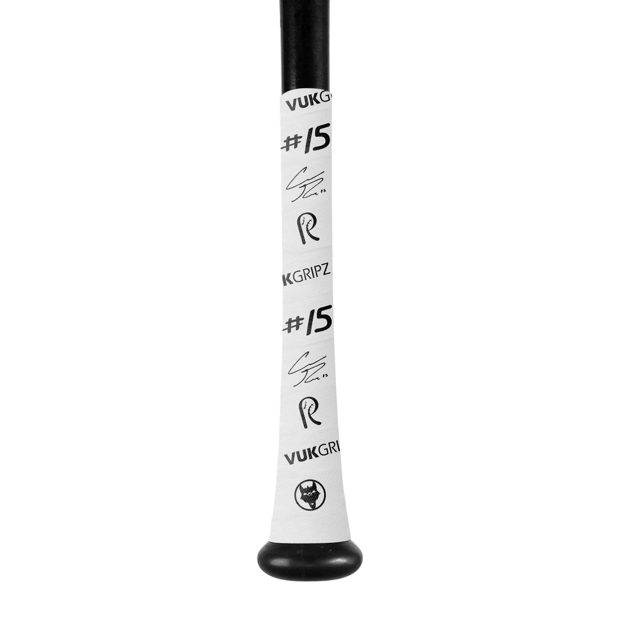 Vuk Gripz Coach RAC Signature Bat Grip Tape (White)