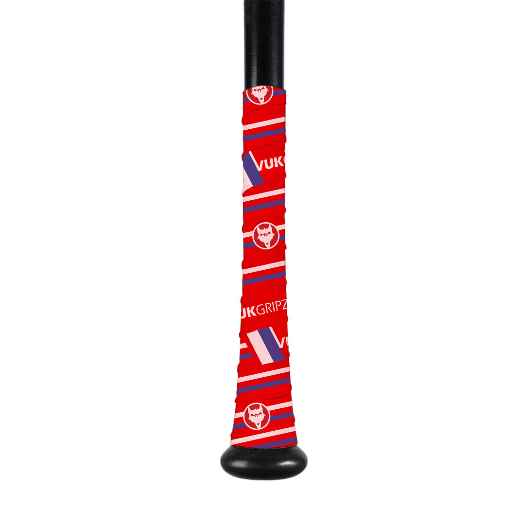 Vuk Gripz Mach 1 Red, White & Blue Bat Grip Tape