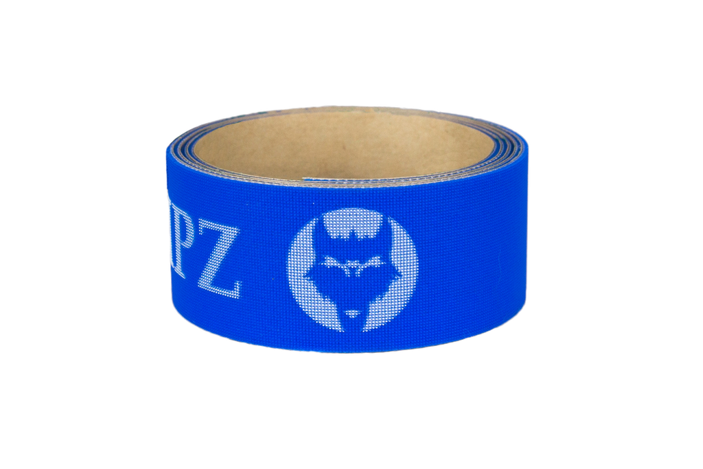 Vuk Gripz Blue Bat Grip Tape with White