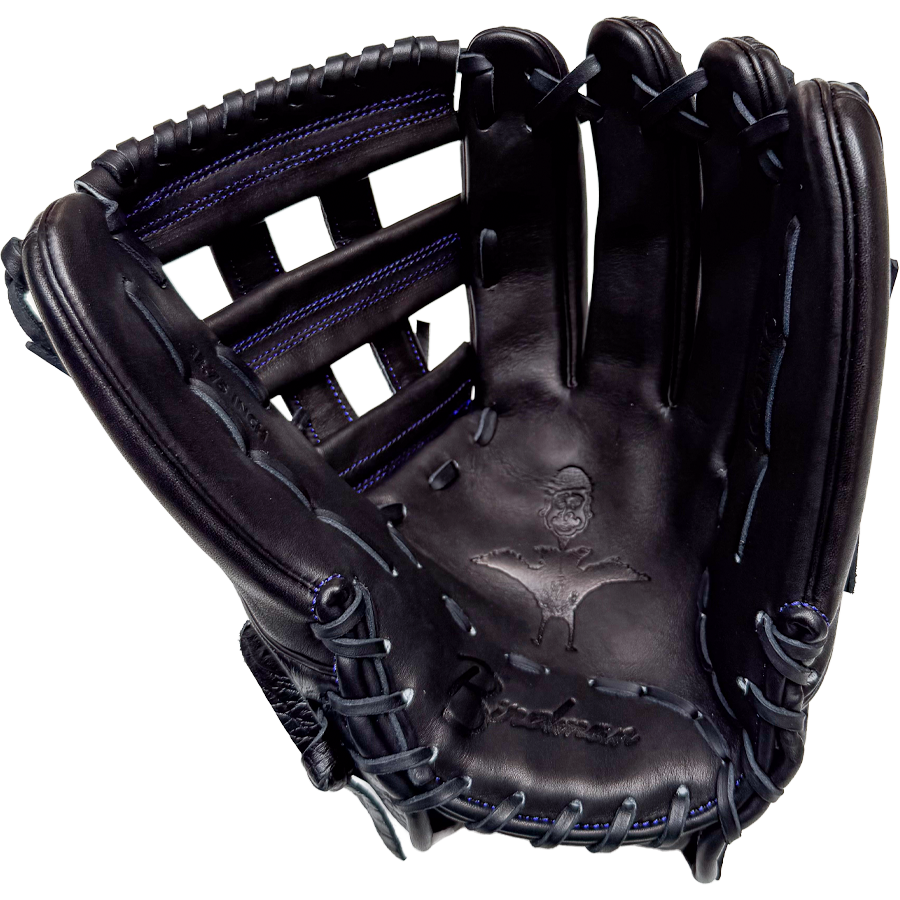 Birdman 12.75" Black Gator Dual Welting Iconic Series Glove