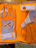 Aria Absolutely Ridiculous "Orange Ice Cream" Batting Gloves
