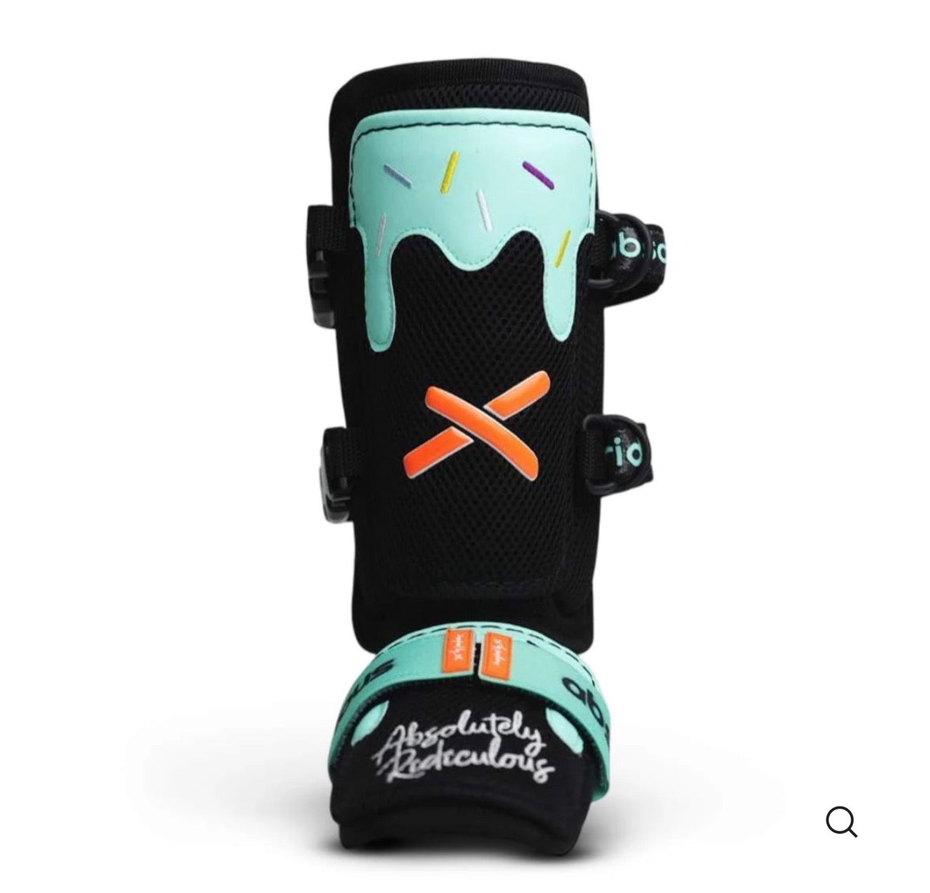 Aria Absolutely Ridiculous "Mint Blackout Ice" Leg Guard