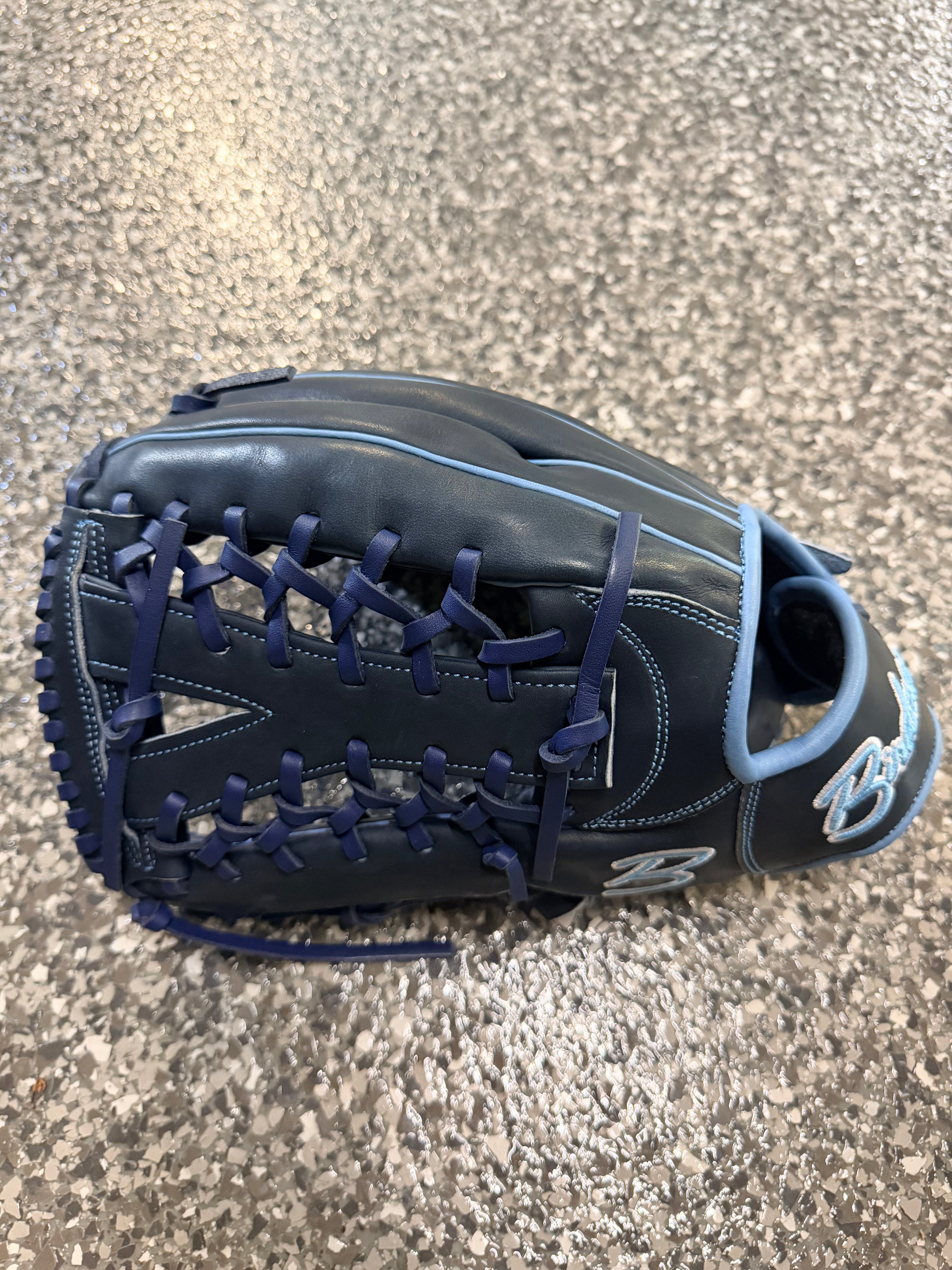 Birdman Navy 12.75" Iconic Series Outfielder Glove *LH Throwing*