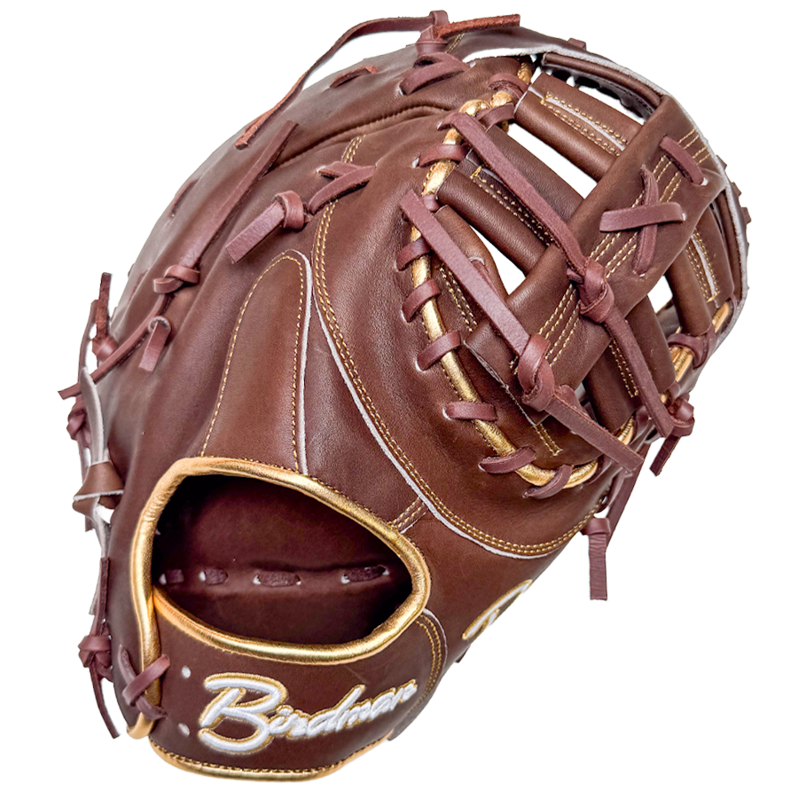 Birdman 13" Mocha and Gold First Base Iconic Series Glove
