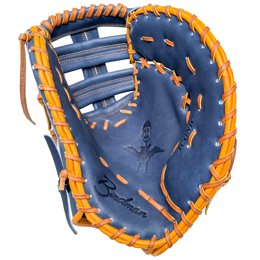 Birdman 13" Navy and Tan First Base Iconic Series Glove