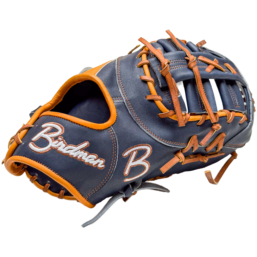 Birdman 13" Navy and Tan First Base Iconic Series Glove