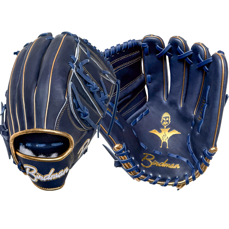Birdman 12.25" Navy and Gold Iconic Series Glove