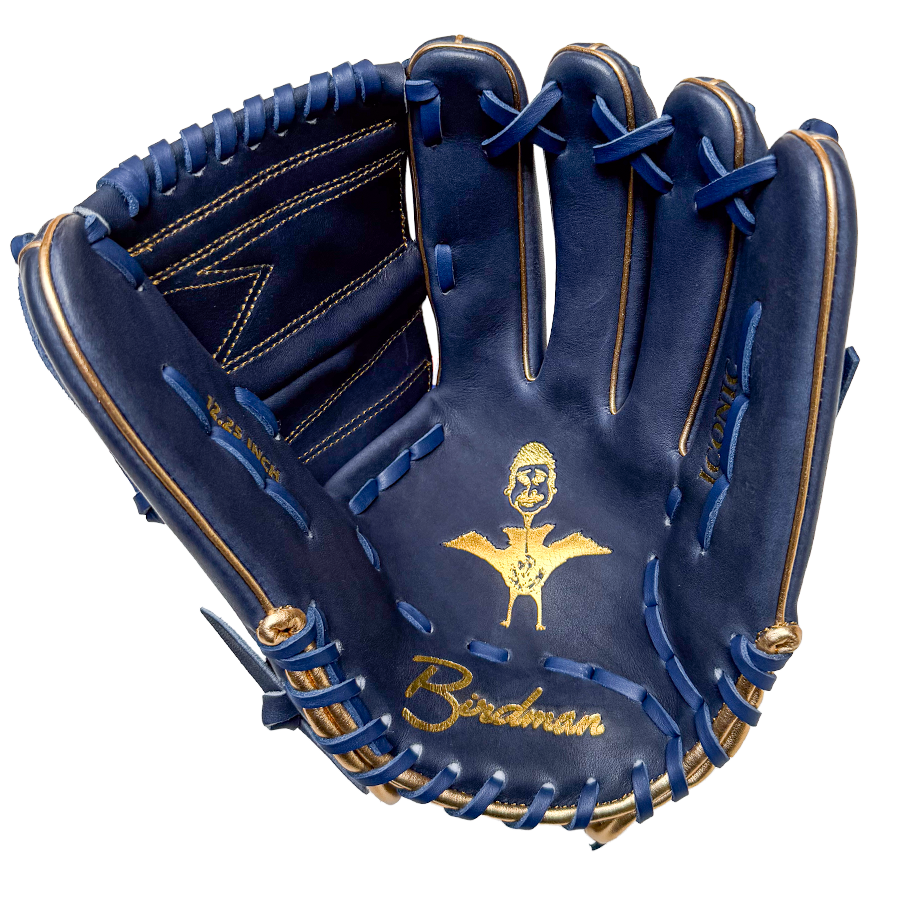 Birdman 12.25" Navy and Gold Iconic Series Glove