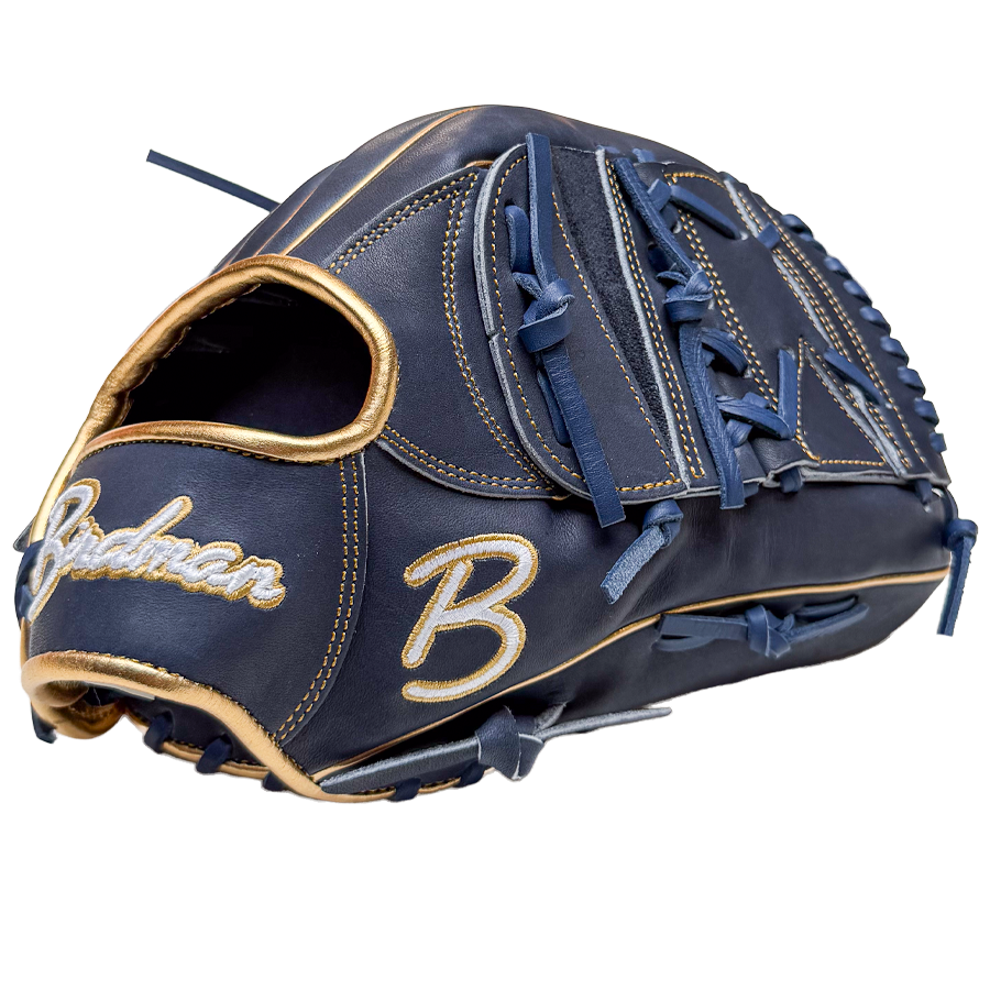 Birdman 12.25" Navy and Gold Iconic Series Glove