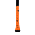 Vuk Gripz Pulse Orange Bat Grip Tape with Black