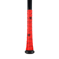 Vuk Gripz Pulse Red Bat Grip Tape with Black