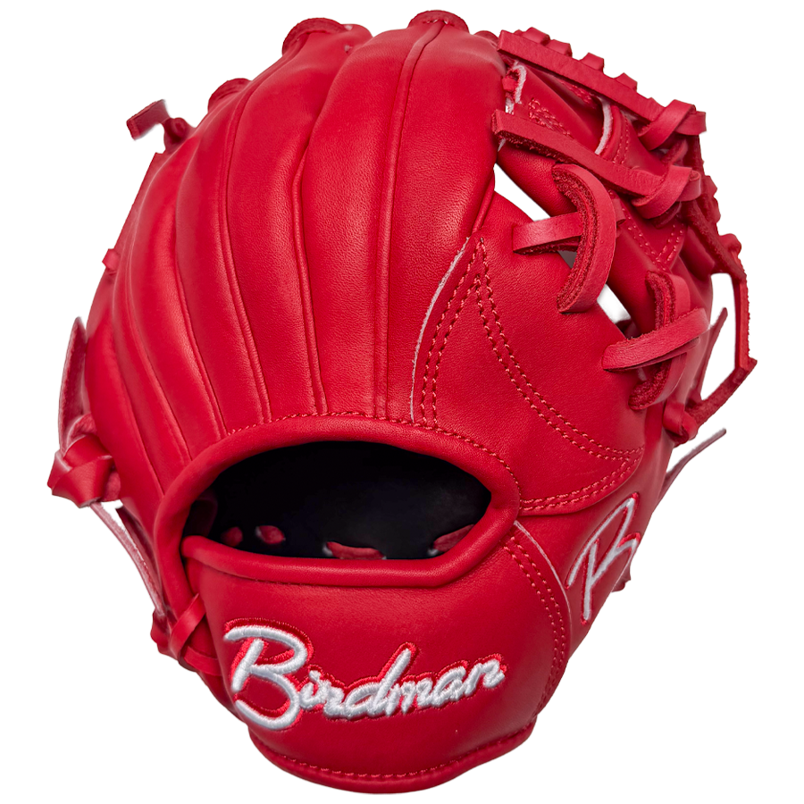 Birdman Red 10" Kip Infield Training Glove