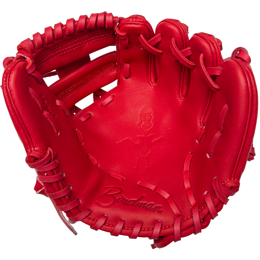 Birdman Red 10" Kip Infield Training Glove