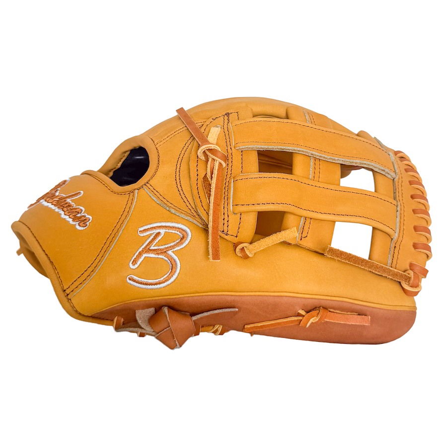 Birdman Left Handed 12.75" Tan H Web Outfield Wingman Series Glove