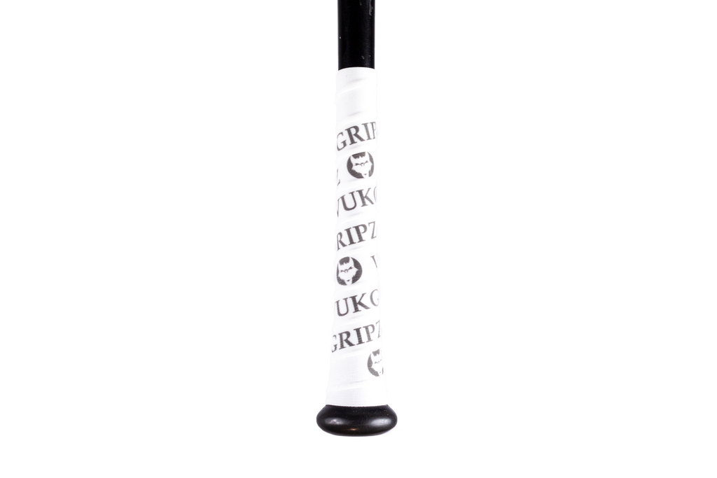 Vuk Gripz White Bat Grip Tape with Black